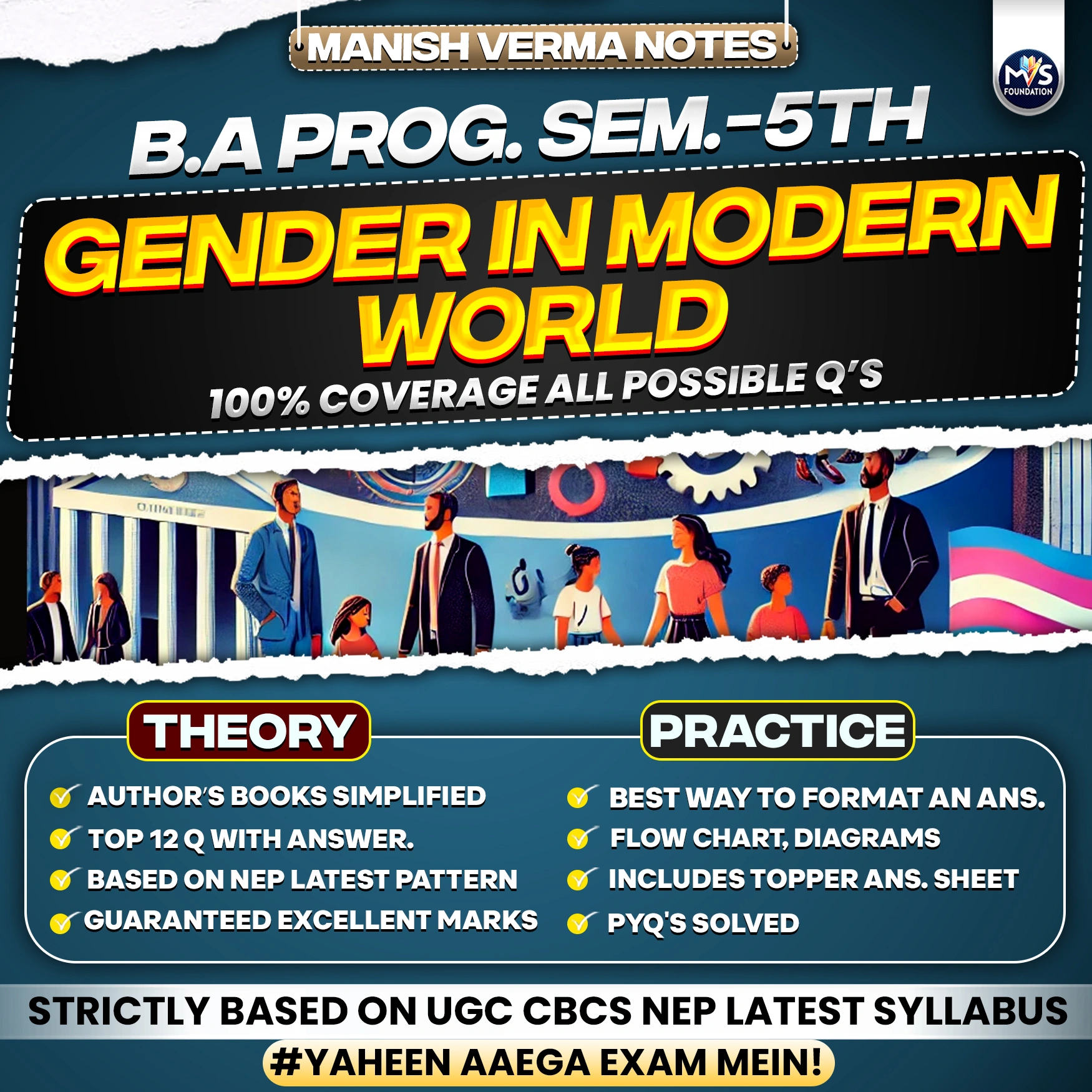 Gender in Modern World Notes In English Medium