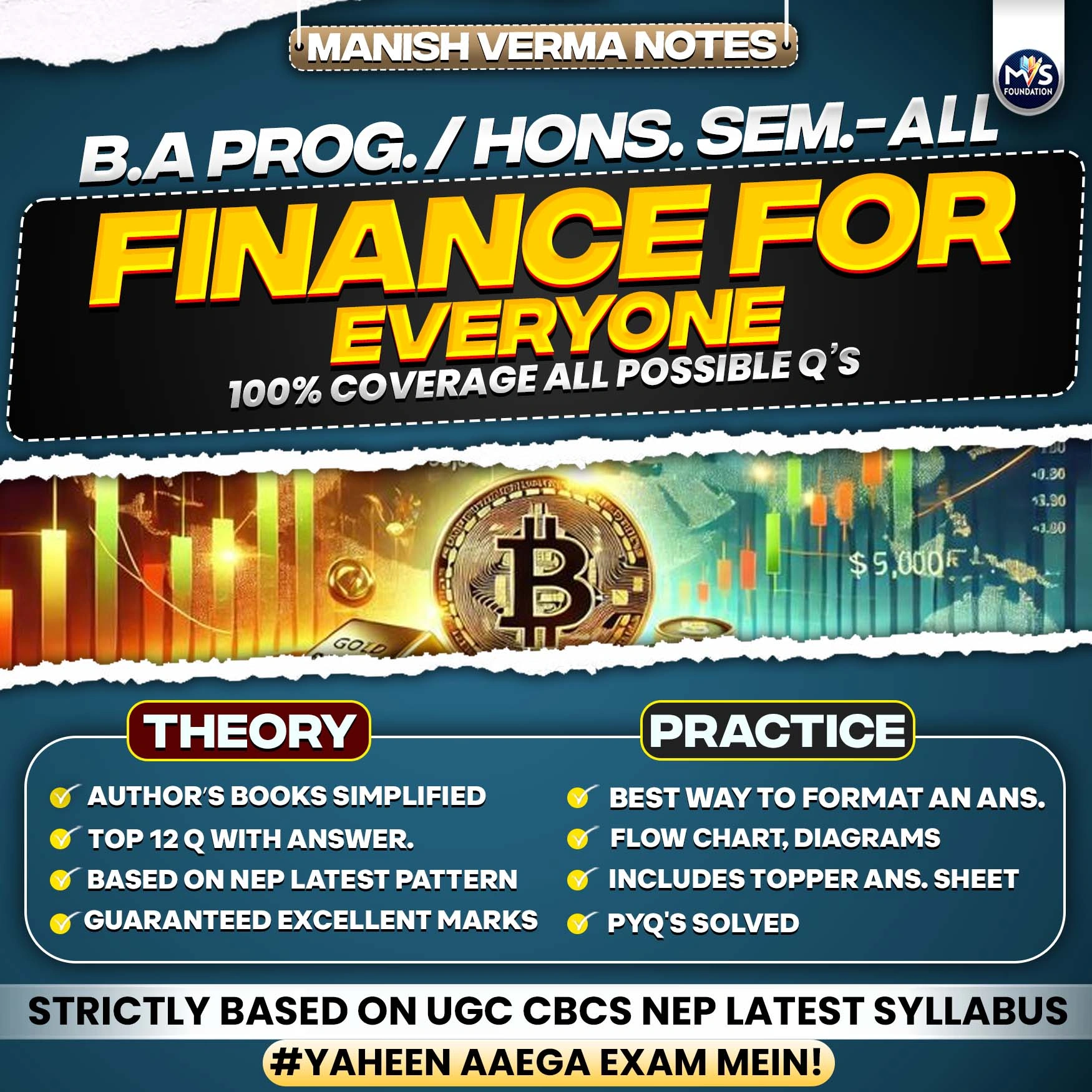 DU SOL B.A Prog./Hons All Semester Finance for Everyone Notes in English Medium