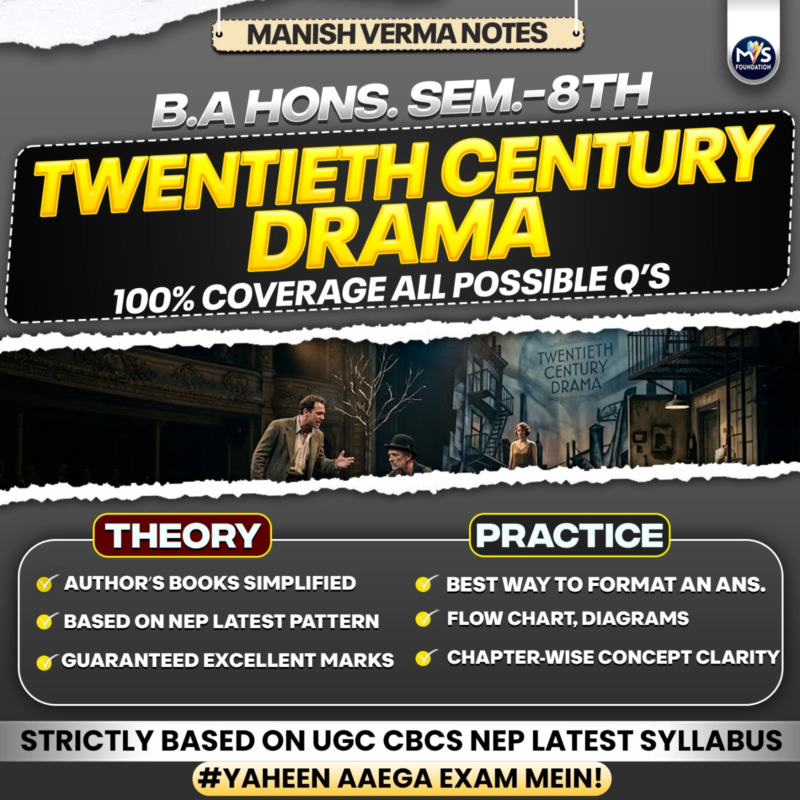 English: Twentieth Century Drama Notes