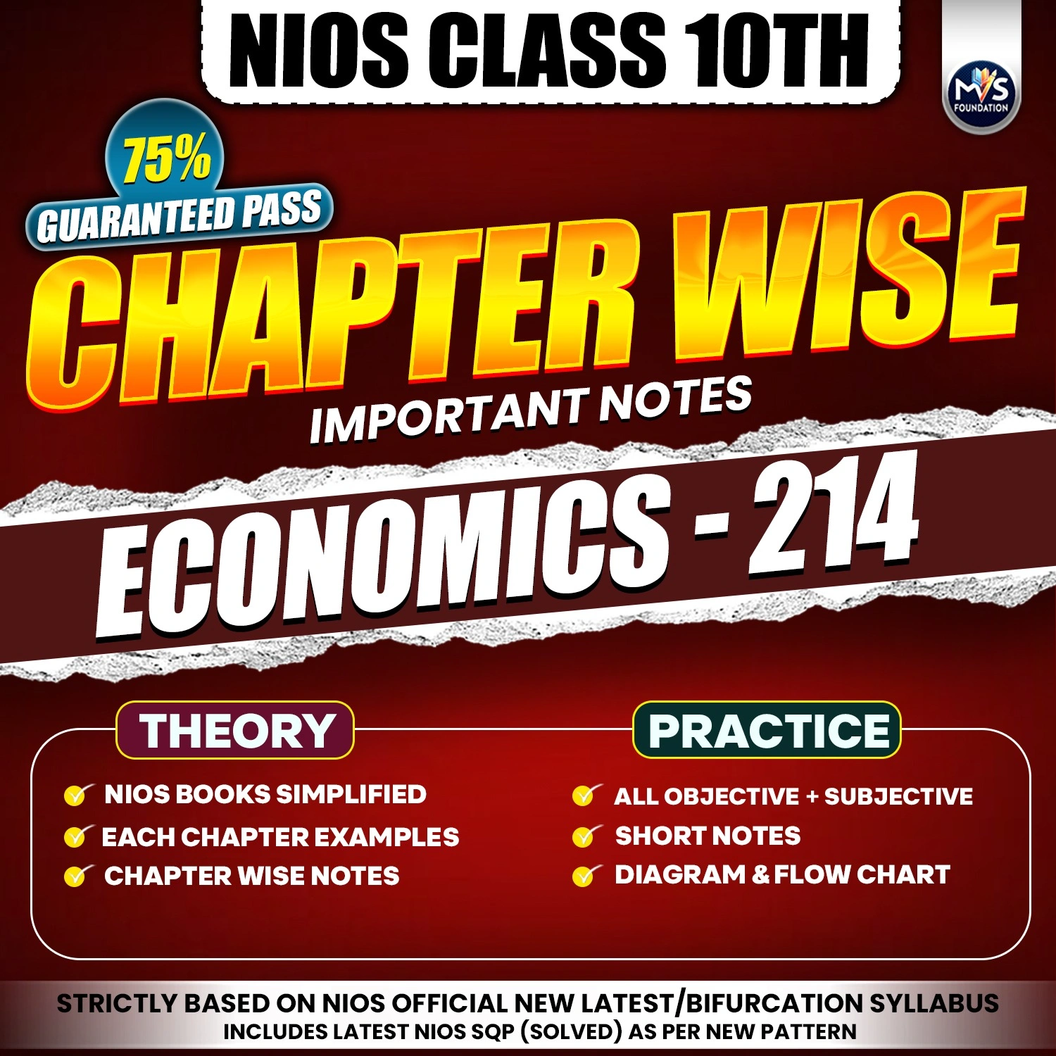 NIOS Class 10th Economics 214 Chapter wise Notes in Hindi Medium