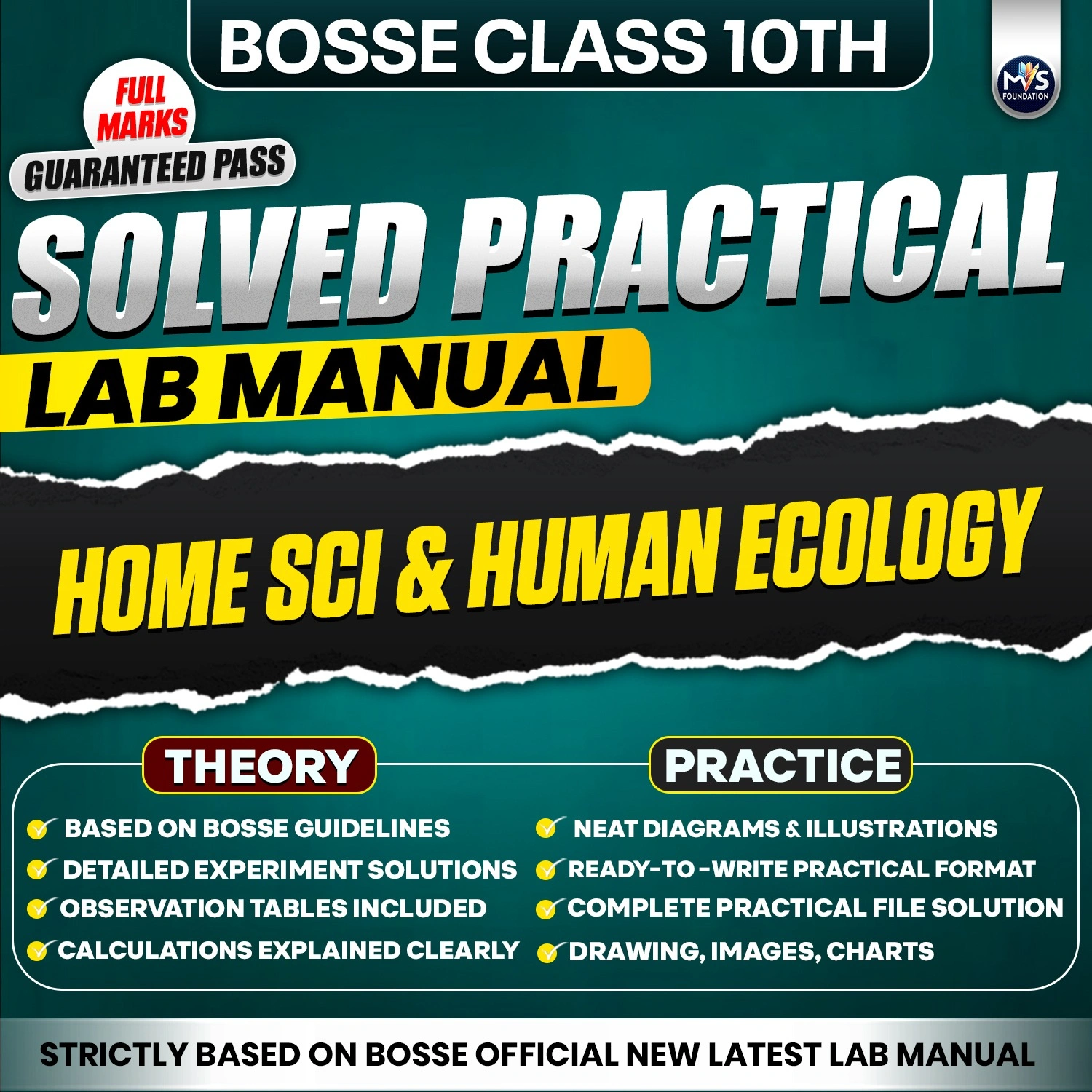 BOSSE Class 10th Home Sci & Human Ecology Practical Solution (Hindi Medium)