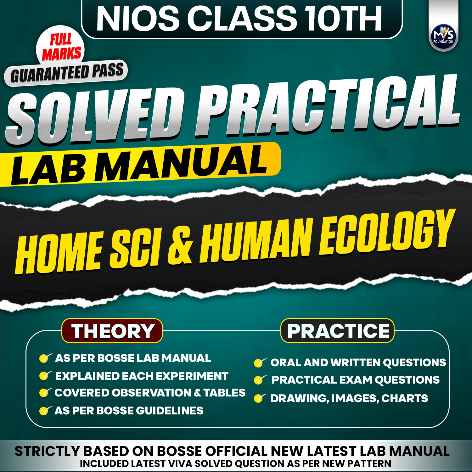 BOSSE Class 10th Home Sci & Human Ecology Practical Solution (Hindi Medium)