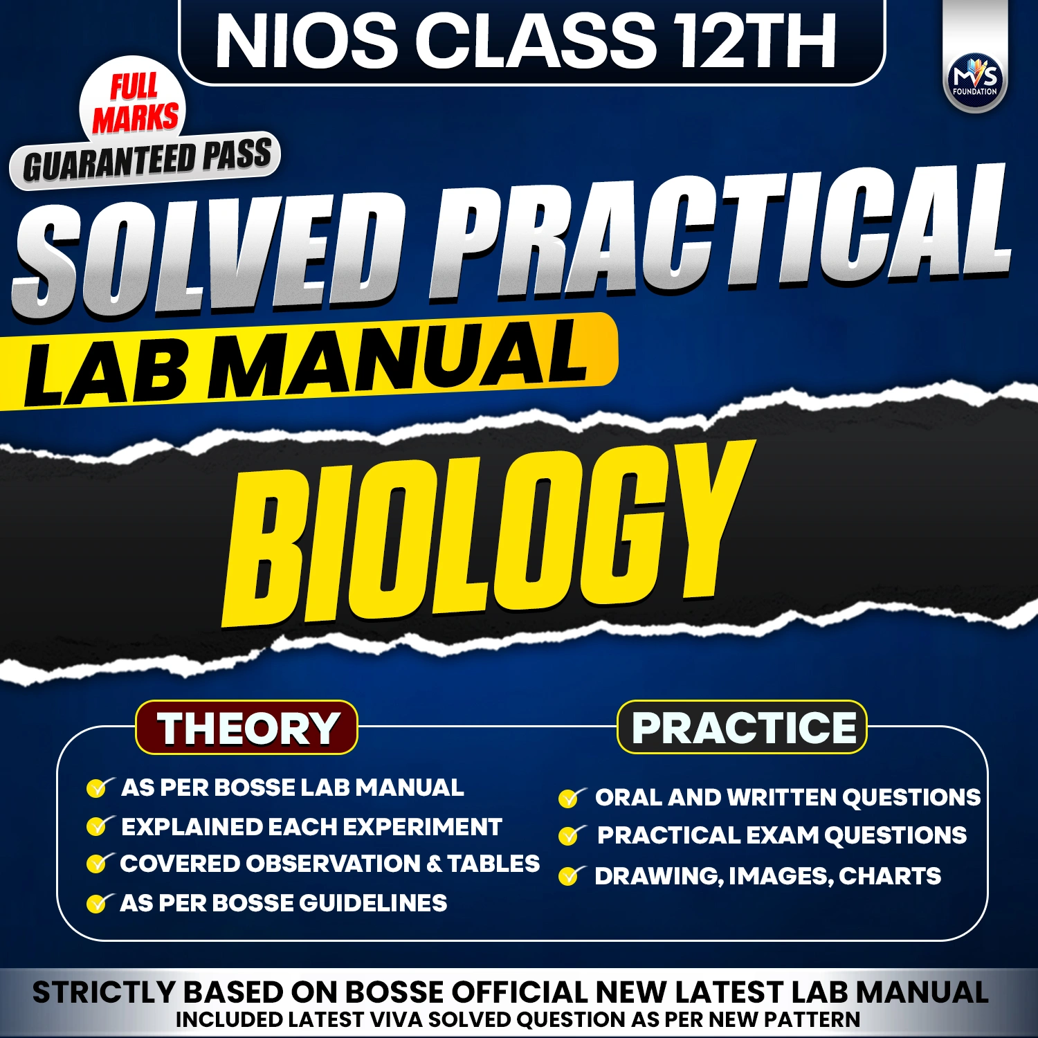 BOSSE Class 12th Biology Practical Solution (Hindi Medium)