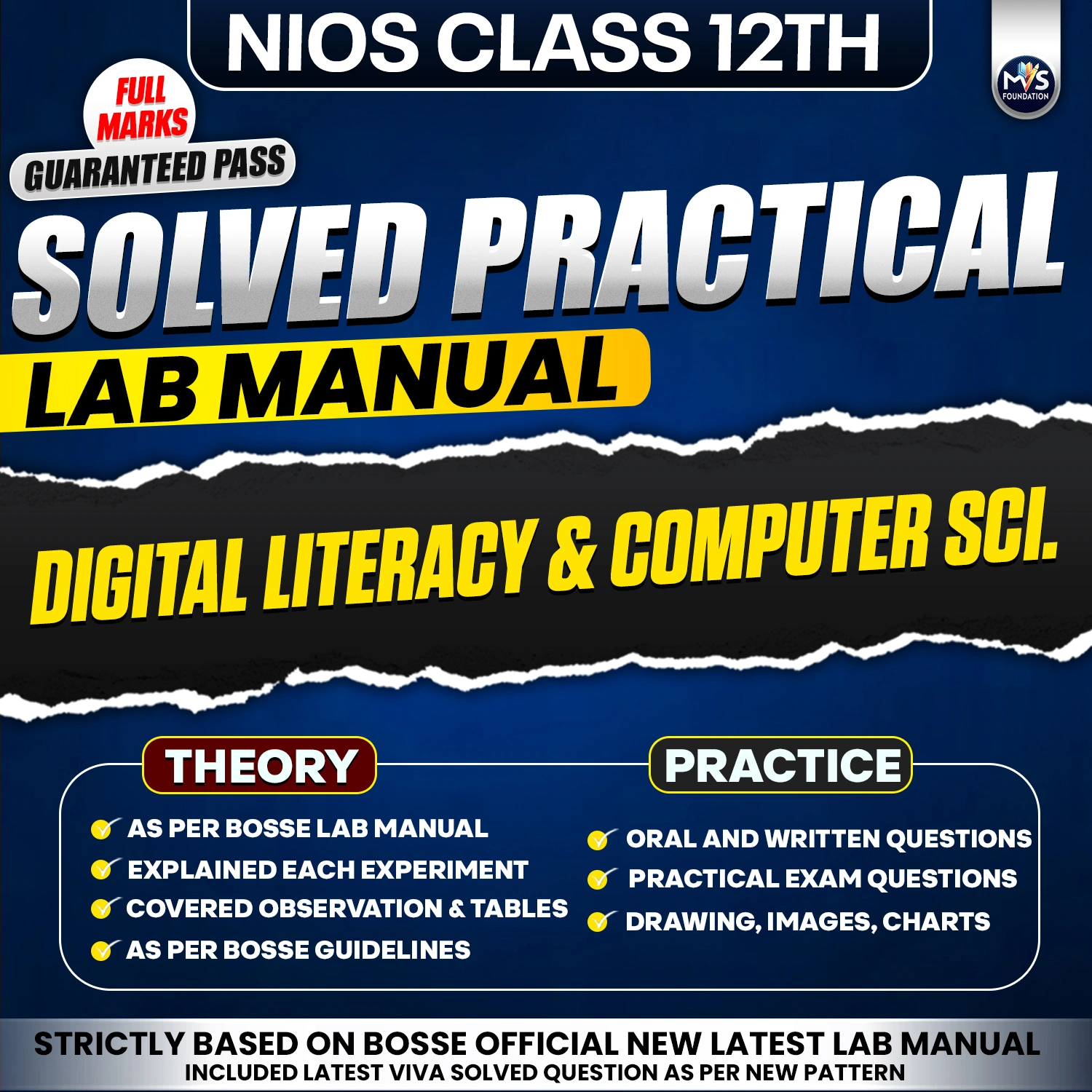BOSSE Class 12th Digital Literacy & Computer Science Practical Solution (English Medium)
