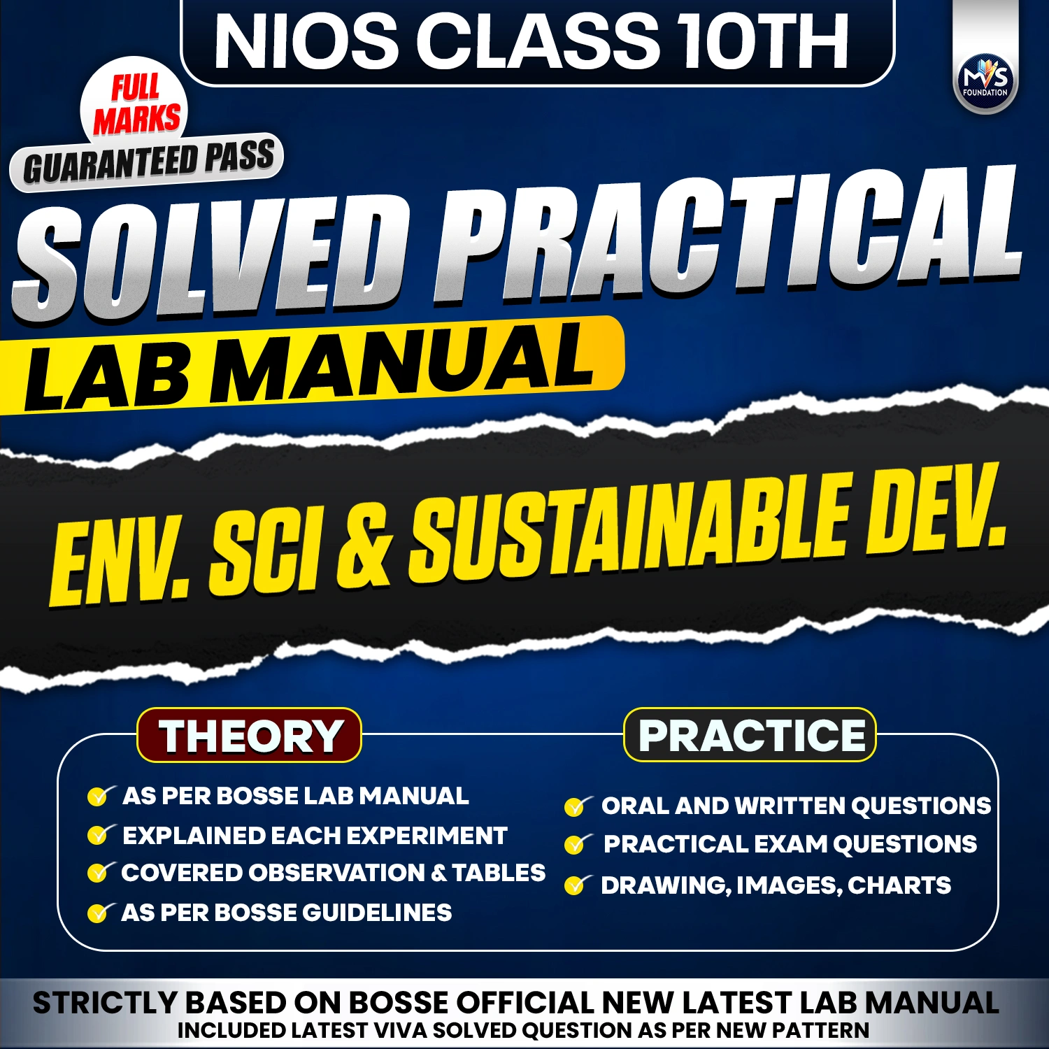 BOSSE Class 12th Environmental Sci & Sustainable Development Practical Solution (English Medium)