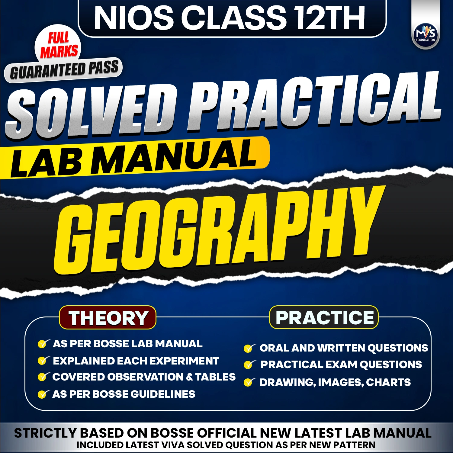 BOSSE Class 12th Geography Practical Solution (English Medium)