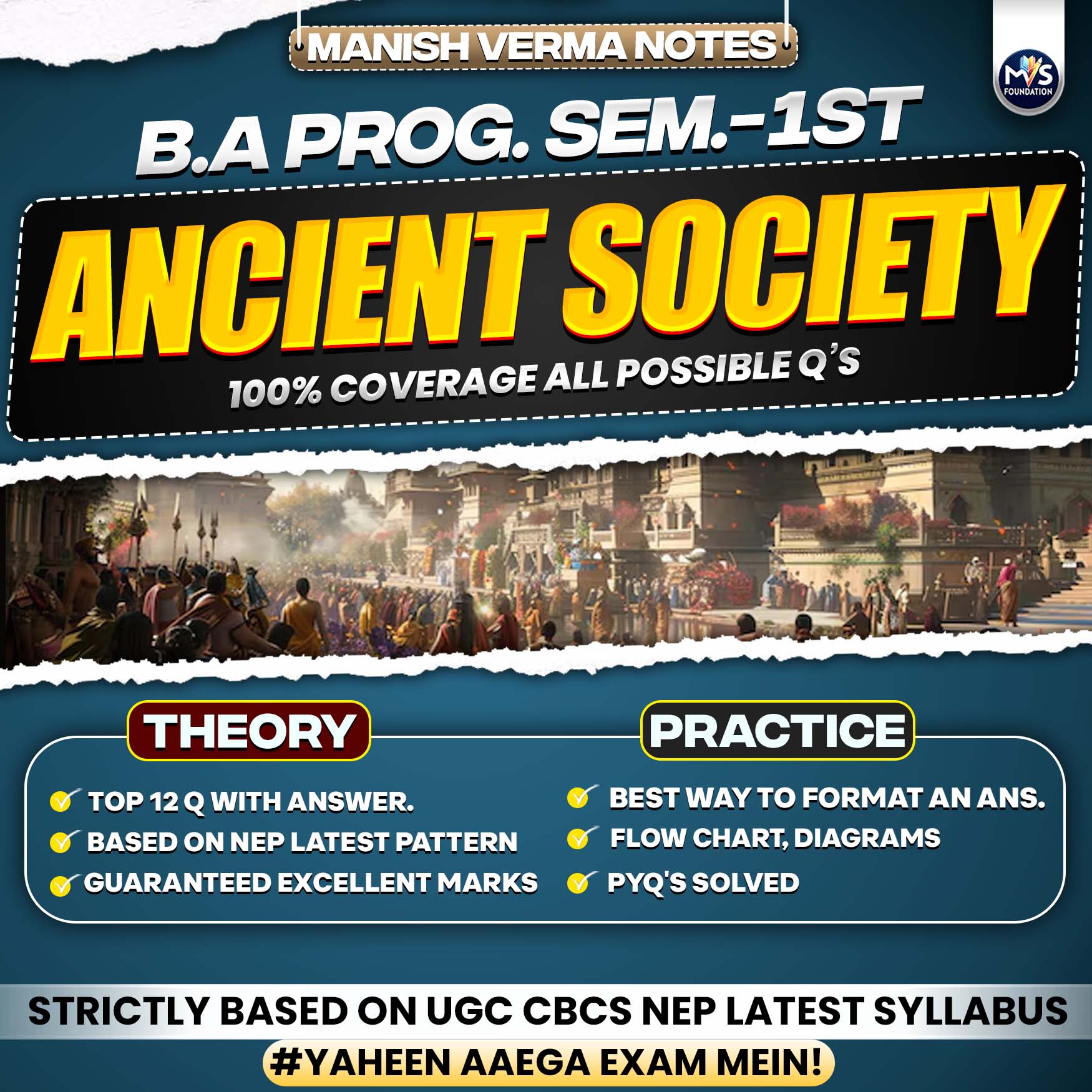 ANCIENT SOCIETIES Notes In Hindi Medium
