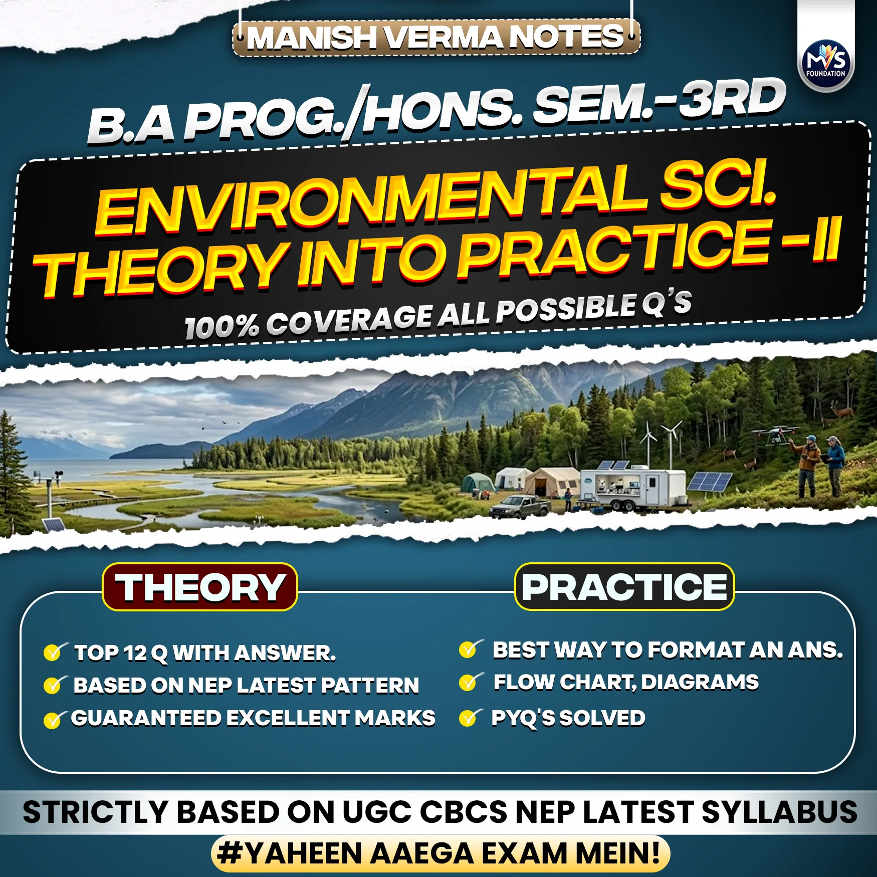 Environmental Science : Theory into Practice (II) In Hindi Medium Notes