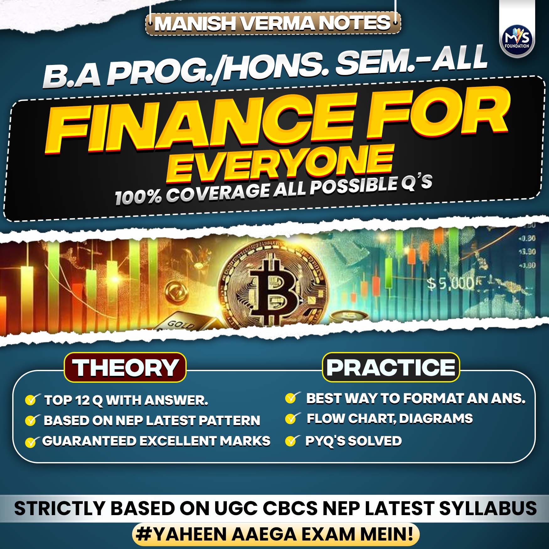 DU SOL B.A Prog./Hons All Semester Finance for Everyone Notes in English Medium