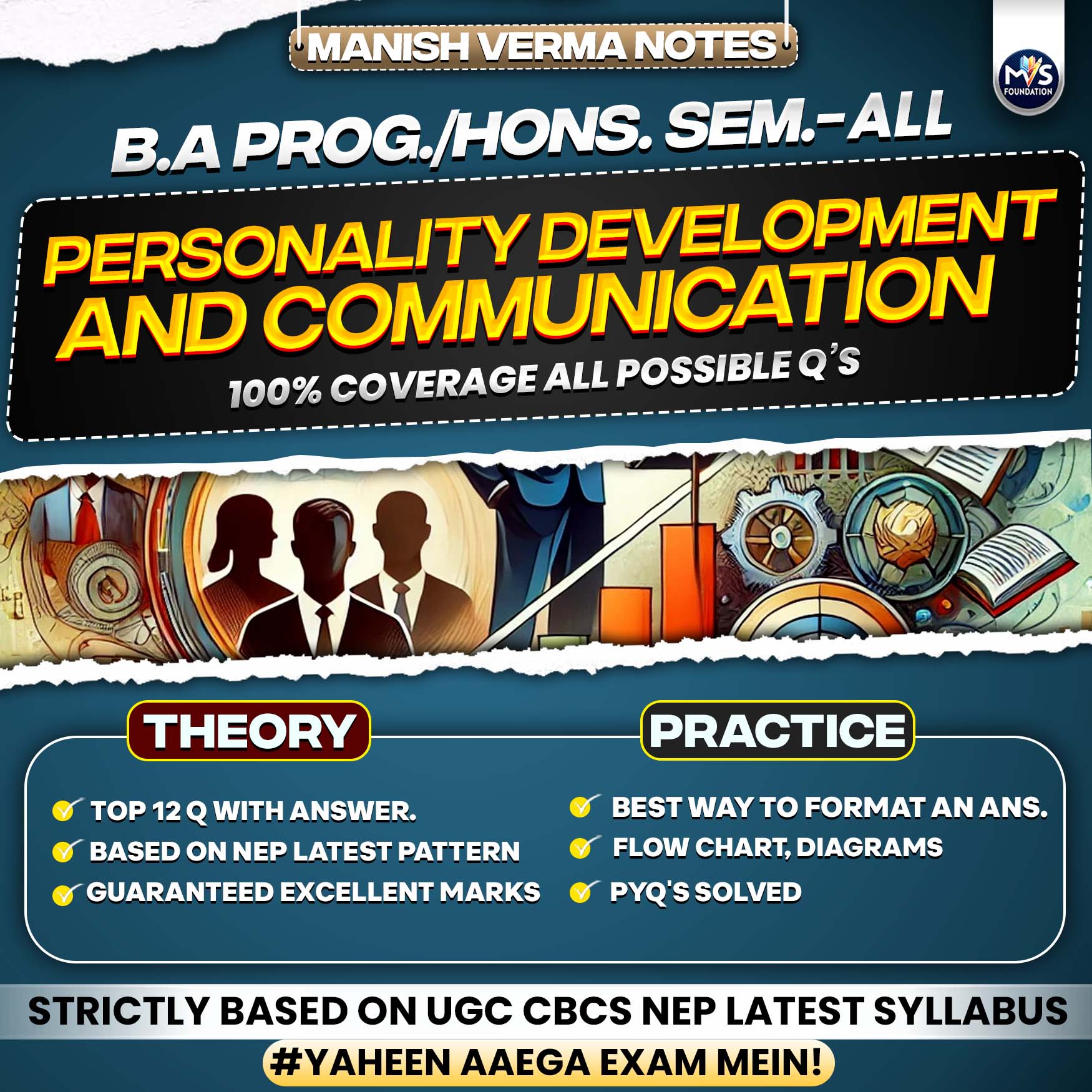 DU SOL B.A Prog./Hons. All Semester | Personality Development and Communication Notes in English Medium